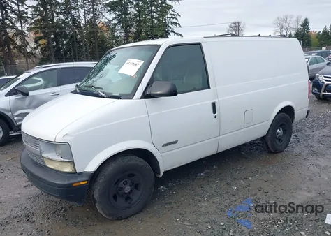 2002 Chevrolet Astro из США, поврежденный, VIN 1GCDM19X52B121089